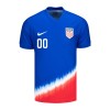 Officiële Voetbalshirt USA Uit 2024 - Heren